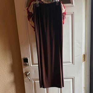 Chic Brown Pencil Skirt for Women